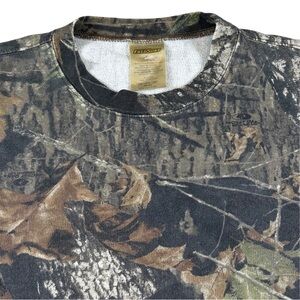 SOLD***Vintage 90s Mossy Oak Camo Pullover Sweatshirt Outdoor RealTree Baggy